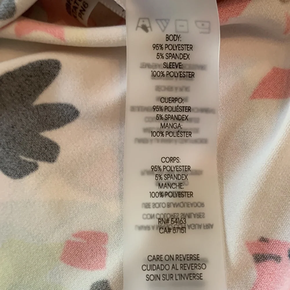 2/$15 Calvin Klein- Floral print Women’s Blouse Size Medium - Picture 6 of 6